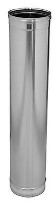 RVS enkelwandig rookkanaal DINAK L:930mm Ø150mm, Huis en Inrichting, Kachels, Verzenden, Nieuw