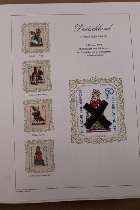 Europese landen 1961/1977 - Collectie schilderijen in, Postzegels en Munten, Postzegels | Amerika