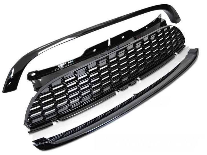 Grill | Mini | 10-14 3d hat. R56 / Cabrio 09-16 2d cab. R57, Auto-onderdelen, Carrosserie, Nieuw, Mini, Verzenden