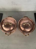 Style Mauviel, Made in France - Braadpan (2) - Koper -