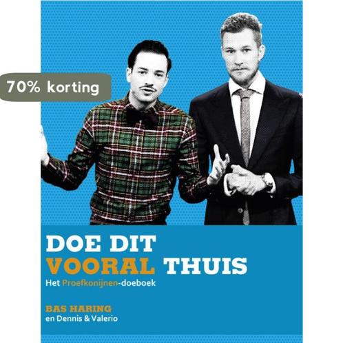 Doe dit vooral thuis 9789038898827 Bas Haring, Boeken, Literatuur, Zo goed als nieuw, Verzenden