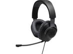 Veiling - JBL Quantum 100 Zwart - Gaming Headset - Bedraad, Computers en Software, Headsets, Gebruikt