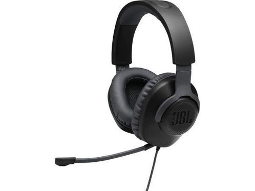 Veiling - JBL Quantum 100 Zwart - Gaming Headset - Bedraad, Computers en Software, Headsets, Gebruikt