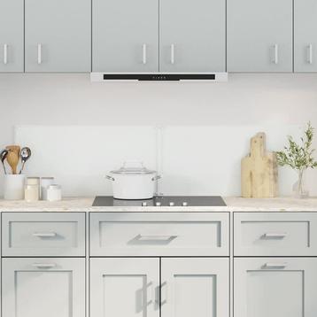 vidaXL Spatschermen keuken 2 st 80x50 cm gehard glas beschikbaar voor biedingen