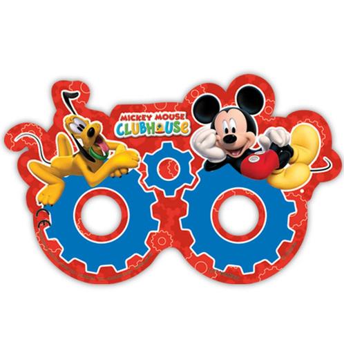 Mickey Mouse Maskers 6st, Hobby en Vrije tijd, Feestartikelen, Nieuw, Verzenden