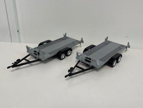 Cararama 1:43 - Modelauto  (2) - Lot de 2 Remorques, Hobby en Vrije tijd, Modelauto's | 1:5 tot 1:12