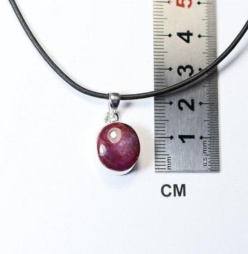 Rubis étoilé Pendentif / cabochon / neuf- 4.84 g - (1)
