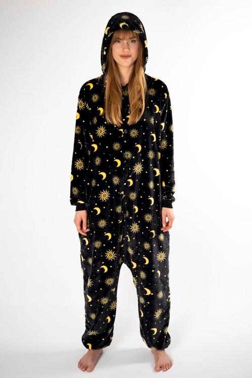 Onesie Maan Zon Sterren Pak XL-XXL Sterrenpak Kostuum Zwart, Kleding | Heren, Carnavalskleding en Feestkleding, Nieuw, Ophalen of Verzenden