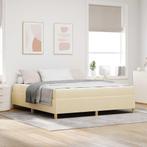vidaXL Boxspring bed met matras 180 x 200 cm Stof, Huis en Inrichting, Slaapkamer | Bedden, Verzenden, Nieuw