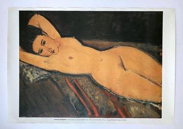 Amedeo Modigliani - Nudo sdraiato con le braccia dietro la