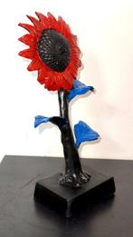 Derme Abdoulaye - Sculpture, Tournesol flamboyant - 27.5 cm