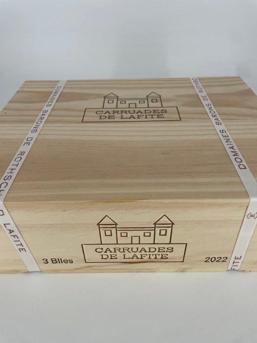2022 Lafite Rothschild, Carruades de Lafite - Bordeaux,, Verzamelen, Wijnen