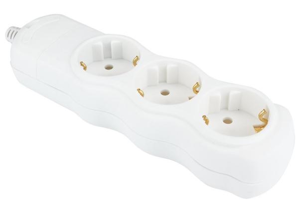 Veiling - Kopp 3voudige stekkerdoos zonder snoer en randa, Doe-het-zelf en Bouw, Elektriciteit en Kabels