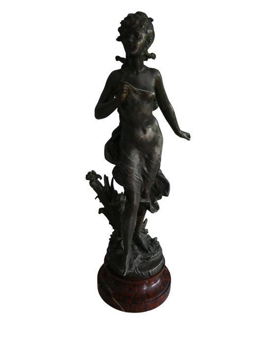 Hippolyte François Moreau (1832-1927) - sculptuur, Jeune, Antiek en Kunst, Antiek | Keramiek en Aardewerk