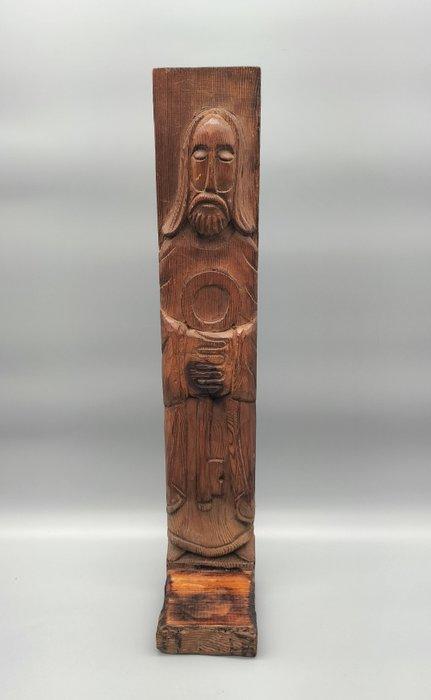 St. Petrus - Antiek - Hout - 1920-1930 - De heilige St., Antiek en Kunst, Antiek | Boeken en Manuscripten