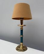 Herda - Lampe de table - Laiton, Textile
