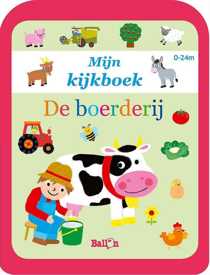 Mijn kijkboek - boerderij (Splendid) / Mijn kijkboek / 1, Boeken, Kinderboeken | Baby's en Peuters, Gelezen, Verzenden