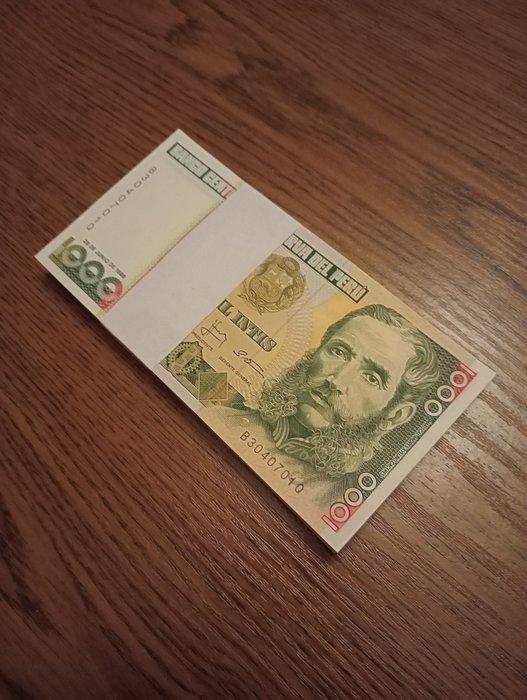 Peru. - 100 x 1000 Intis - 1988 - Pick 136b (Zonder, Postzegels en Munten, Bankbiljetten | Europa | Niet-Eurobiljetten