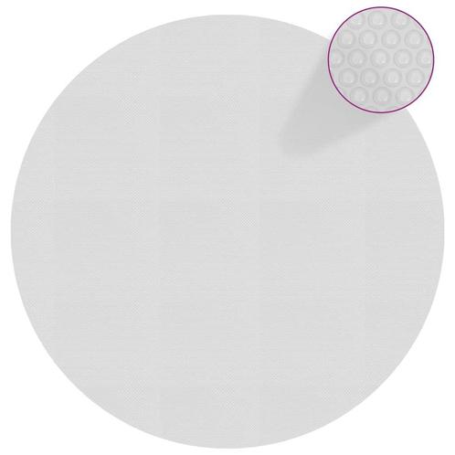 vidaXL Zwembadfolie solar drijvend 455 cm PE grijs, Tuin en Terras, Zwembaden, Nieuw, Verzenden