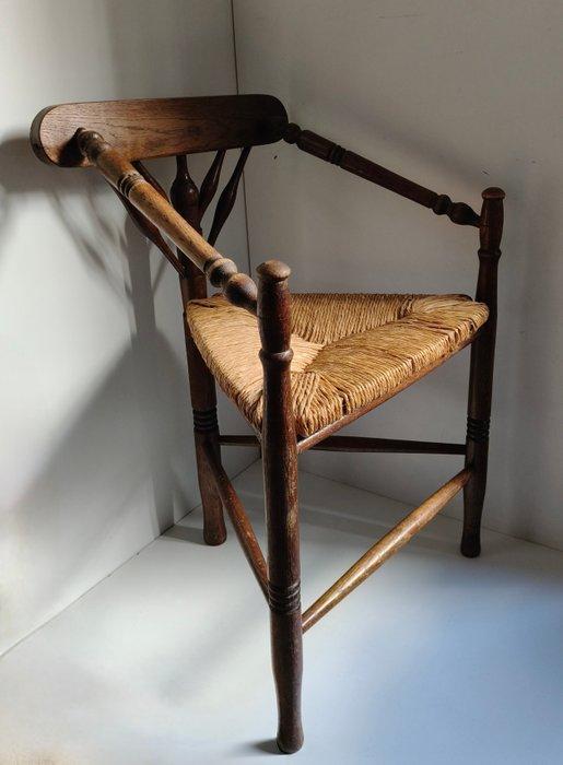 Stoel - Eik, Bies - Breistoel, Antiek en Kunst, Antiek | Overige Antiek
