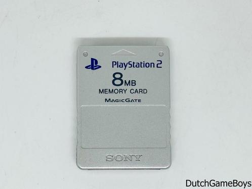 Playstation 2 / PS2 - Memory Card - 8 MB - Original - Silver, Games en Spelcomputers, Spelcomputers | Sony PlayStation 2, Gebruikt