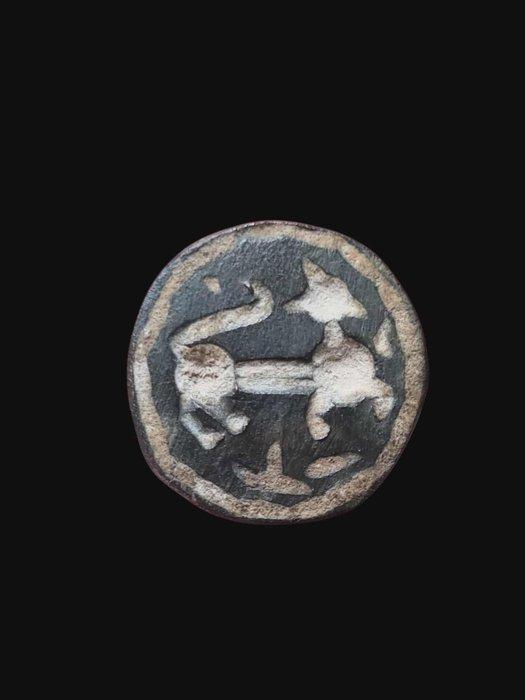 Keltisch Brons Rare Animal Stamp Pendant, Handtassen en Accessoires, Antieke sieraden