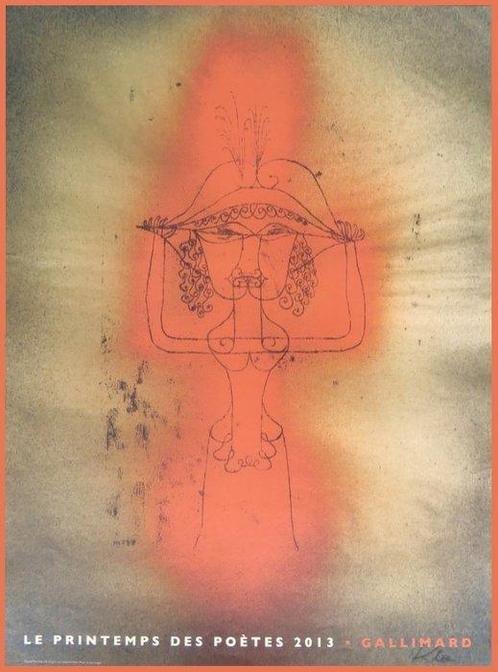 Paul Klee - Le printemps des poètes - Die Sängerin der, Antiek en Kunst, Kunst | Tekeningen en Fotografie