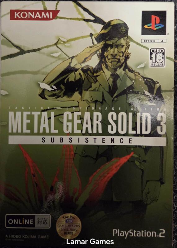 Metal Gear Solid 3 Subsistence NTSC-J (ps2 tweedehands game), Consoles de jeu & Jeux vidéo, Jeux | Sony PlayStation 2, Enlèvement ou Envoi