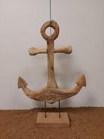 Figurine - Anker xl op staander in teak - Teck, Antiek en Kunst