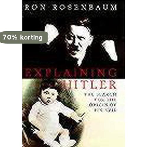Explaining Hitler 9780333734575 Ron Rosenbaum, Boeken, Overige Boeken, Gelezen, Verzenden