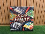 Veiling - 5 in 1 Family Games Bordspel - Nieuw, Hobby en Vrije tijd, Nieuw
