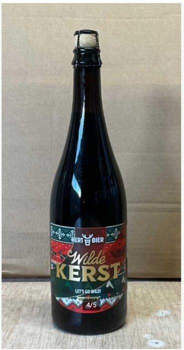 Hert Bier - Wilde Kerst - 75cl - 12 flessen, Verzamelen, Wijnen