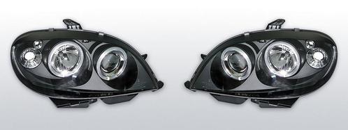 Koplampen Angel Eyes | Citroen Saxo 2000- | zwart, Auto-onderdelen, Verlichting, Nieuw, Verzenden