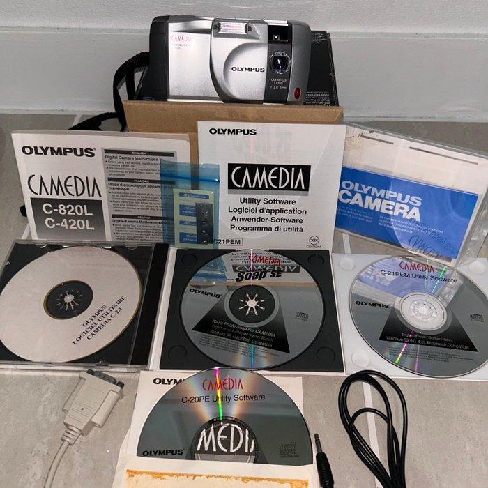 Olympus C-420L État collector, coffret complet avec, Audio, Tv en Foto, Fotocamera's Digitaal