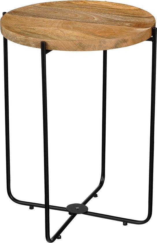 2dekans | Mica Decorations Armando Bijzettafel - H45 x Ø36, Huis en Inrichting, Tafels | Bijzettafels, Ophalen of Verzenden