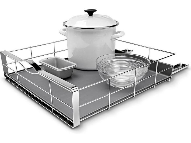 Keukenkastorganiser - Inbouw - 51 cm - Grijs - Simplehuman, Huis en Inrichting, Woonaccessoires | Overige, Nieuw, Verzenden