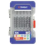 Tivoly 35Ø set schroevendraaier bits pl/ph/pz/tx/ttx/hex, Doe-het-zelf en Bouw, Nieuw