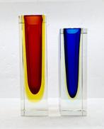Sommerso Flavio Poli - Vase (2) - Verre, Antiek en Kunst