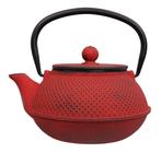 Arare Theepot 0,80 ltr, Japanese red