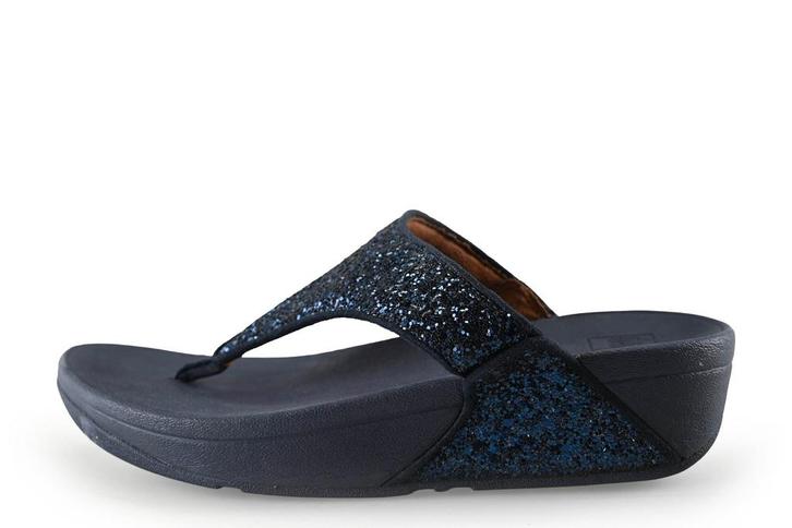 Fitflop Slippers in maat 37 Blauw | 5% korting, Kleding | Dames, Schoenen, Blauw, Zo goed als nieuw, Slippers, Verzenden