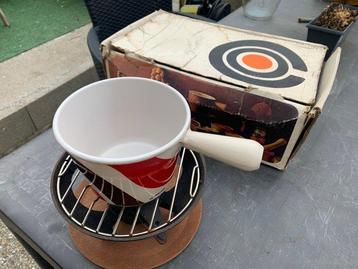 Le Creuset - Poêle - toboggan - Fonte - Service à fondue