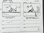 Walt Disney - Productie-storyboardpagina, ondertekend door, Nieuw