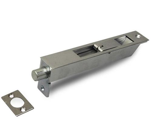 Bascule kantschuif 150x25x21mm aluminium mat verchroomd, Doe-het-zelf en Bouw, Hang- en Sluitwerk, Klink of Kruk, Nieuw, Overige materialen