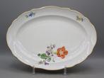 Meissen - Schotel - Porselein - Bloemenversiering, Antiek en Kunst
