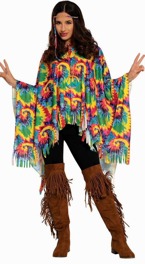 Hippieponcho Kostuum M, Vêtements | Femmes, Costumes de carnaval & Vêtements de fête, Envoi