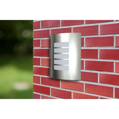 vidaXL Buitenlamp RVS Falerna, Tuin en Terras, Buitenverlichting, Nieuw, Verzenden