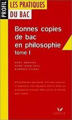 Les pratiques du Bac : bonnes copies de Bac en philosoph..., Livres, Pena-Ruiz, Henri, Souriau, Anne, Verzenden
