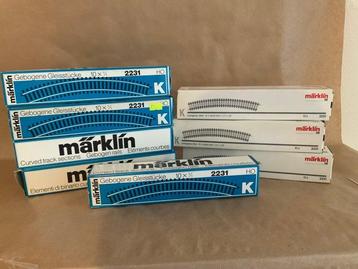 Märklin H0 - 2231/2221 - Voie ferrée pour trains miniatures