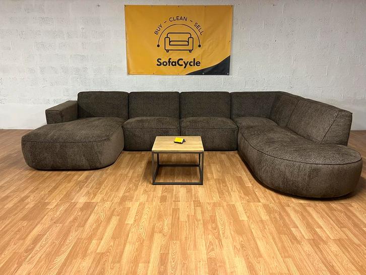 Showroommodel -  U-vorm design zetel – modulair - SofaCycle, Huis en Inrichting, Zetels | Zetels en Chaises Longues, Nieuw, Ophalen of Verzenden