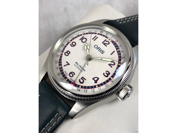 Veiling - Oris Big Crown Hank Aaron L.E 01 754 7785 4081-Set, Handtassen en Accessoires, Horloges | Heren